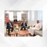 وزير شؤون البلديات والزراعة يستقبل منسق المكتب شبه الإقليمي لمنظمة الأغذية والزراعة للأمم المتحدة (الفاو)